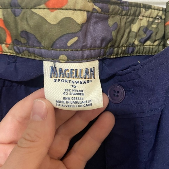 Magellan women's 10 outdoor convertible roll up capri hiking multipurpose EUC - Picture 8 of 8